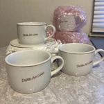 Set 6 Delta Airlines Coffee Tea Cup And Saucer Gold Trim First Class Meyer. Fixed Price $120.00.