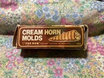 Vintage Fox Run Craftsmen Cream Horn Molds. Fixed Price $10.50.