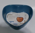 Crofton Heart Shaped Quan-tanium Nonstick Steel Bake Pan- Blue, 8.5" X 8.2". Fixed Price $25.00.