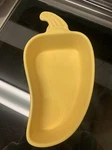Chantal Stoneware Yellow Pepper Cup .7 Ltr Casserole Dish 93-PP15, Nice / Fun. Fixed Price $25.00.