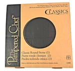 The Pampered Chef 1340 Family Heritage Round Pizza Baking Stoneware Boxed. Fixed Price $29.99.