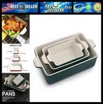 Sweejar Ceramic Bakeware Set, Rectangular Baking Dish Lasagna Pans For Cooking,. Fixed Price $79.99.