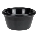 12CT Winco 1-1/2OZ Black Melamine Ramekins, New S7. Fixed Price $9.99.