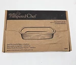 Pampered Chef Small Rectangular Baker 6" X 9" Item 1378 Cranberry Rectangle New. Fixed Price $49.95.