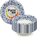 Heavy Duty Blue Paper Plates & Bowls Disposable Party Grease-resistant 100-200CT. Fixed Price $20.00.