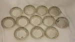Set Of 12 Mini Individual Pie Tart Quiche Pans 3 Fluted Tin Baking Cooking. Fixed Price $16.15.