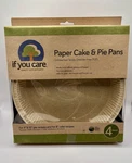 Certified Paper Cake & Pie Baking Pans, 4-COUNT /brand You Care. Fixed Price $9.00.