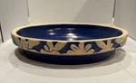Clay City Pottery Blue Stoneware Pie Plate Dish Vintage Usa 9 , Made Indiana. Fixed Price $29.00.