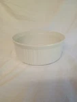 Corningware French White 2-1/2- 2.3 Casserole. Fixed Price $16.50.
