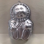 Cabbage Patch Kids Doll Wilton Cake Pan 1985 / Baking 2105-1990. Fixed Price $6.36.