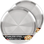 Awtbdp 12 Inch Pizza Pan For Oven Set Of 2, Nonstick Stainless Steel Pa.... Fixed Price $17.70.