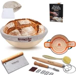 Banneton Bread Proofing Basket Set - 9 Inch Round Sourdough W.... Fixed Price $29.79.