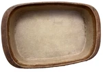 Vintage Pampered Chef Family Heritage Stoneware 9X13 Rectangular Baker #1430 Usa. Fixed Price $30.00.