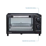 Mainstays 4-SLICE Countertop Toaster Oven With 3 Settings, Includes Baking Rack. Fixed Price $30.44.