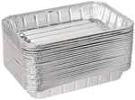 Pack Of 20 Disposable Aluminum Foil Toaster Oven Pans-mini Broiler Bpa.... Fixed Price $24.91.