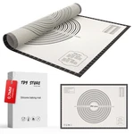 Non Slip Silicone Baking Sheets/mat With 0.7MM Extra Thickness For Rolling Dough. Fixed Price $19.99.
