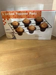 Fox Run Non Stick 6 Cup Linking Popover Pan Never Used. Fixed Price $17.00.