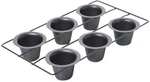 Chicago Metallic Professional 6-CUP Popover Pan With Armor-glide Coating, Silver. Fixed Price $24.99.