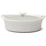 Corningware French White Oval Casserole Dish 2.35L. Fixed Price $25.82.