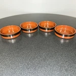 Set Of 4-CERMER Ramekins Terracotta 6OZ Baking Custard Cups Cream Brulee 4". Fixed Price $29.99.