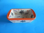 Temptations Harvest Halloween 12 Oz. Mini Loaf Pan W/lid #973195. Fixed Price $8.95.