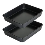 Inch Baking Sheets Pan Nonstick Set Of Walooza 2IN Deep Trays 11X9IN. Fixed Price $26.49.