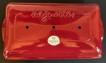 Emile Henry Ceramic Baguette Baker Red 15.3X9IN Rectangle Model 5506. Fixed Price $89.99.