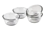 Anchor Hocking 6-OUNCE Glass Custard Cups, Set Of 4. Fixed Price $17.99.