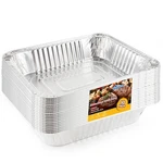 Aluminum Pans Disposable Half Size (10 Pack) Made Usa 9X13 Heavy Duty .... Fixed Price $20.54.