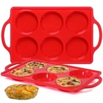 Silicone Egg Molds, 3 Inch Muffin Top Pans Non Stick With Metal Framed, Bakin.... Fixed Price $27.81.