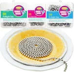 Durable Baking Supplies: Stainless Steel Chain Pie Weights, Reusable And Easy To. Fixed Price $14.94.
