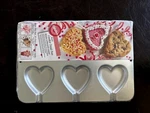 Wilton Heart Cookie Treat Pan #2105-8104 New In Package. Fixed Price $12.99.