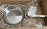 Pampered Chef Stainless Steel Cookware - 10" Saute Pan New Box. Fixed Price $115.00.