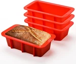 Silicone Mini Bread Loaf Baking Small Set Of 2.7X5.4 Inch. Fixed Price $12.93.