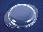 Clear Glass Pyrex 682-C Tab Handle 6.75" 8.25" Casserole Bowl Lid. Fixed Price $7.99.