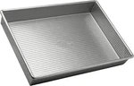 Usa Pan 9X13 Aluminized Steel Nonstick Baking Rectangle Cake 450F. Fixed Price $28.09.