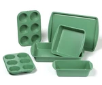 Mainstays 6 Piece Non-stick Carbon Steel Bakeware Set Cake, Muffin, Cookie, Loaf. Fixed Price $29.95.