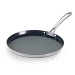 Tramontina Utsava 11-INCH Tri-ply Clad Stainless Steel Ceramic-coated Dosa Tawa,. Fixed Price $54.71.