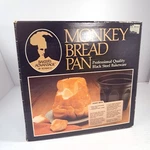New Baker's Advantage Roshco Monkey Bread Pan Vintage Usa Bakers Black Steel. Fixed Price $32.00.