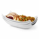 Lauchuh Serving Platters, Porcelain Decorative Bowl White Dishes For .... Fixed Price $50.22.