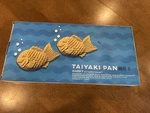 Taiyaki Pan Fish Shape Non-stick Cooking 8WX2HX12L Inches Black Color. Fixed Price $32.85.