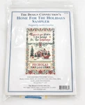 Design Connection's Home For The Holidays Christmas Cross Stitch Kit New Sampler. Fixed Price $19.99.