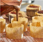 Novacart Panettone Brown And Gold Paper Baking Mold 5.5 Oz. - 2,000/CASE. Fixed Price $175.99.