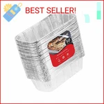 Stock Your Home 2 Lb Aluminum Foil Mini Loaf Pans (50 Pack) Disposable Small. Fixed Price $34.55.
