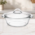 Libbey Baker Basics Glass Casserole Dish With Cover, 3 Quart Lid.. Fixed Price $39.99.