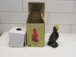 Le Creuset Black Onyx Pie Crust Bird Funnel Dijon Yellow Beak New In Box!. Fixed Price $18.99.