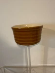 Emile Henry Modele Depose 10.66 Ribbed Custard Ramekin Carmel France.. Fixed Price $6.99.