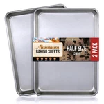 Stock Your Home 13X18 Aluminum Baking Sheet Pan 2 Pack Commercial Half Size. Fixed Price $29.99.