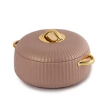 Cello Insulated Hot Pot Stainless Steel 1250ML Twist Lock Lid Beige. Fixed Price $42.49.