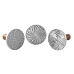 Nordic Ware Geo Cast Cookie Stamps. Fixed Price $33.00.